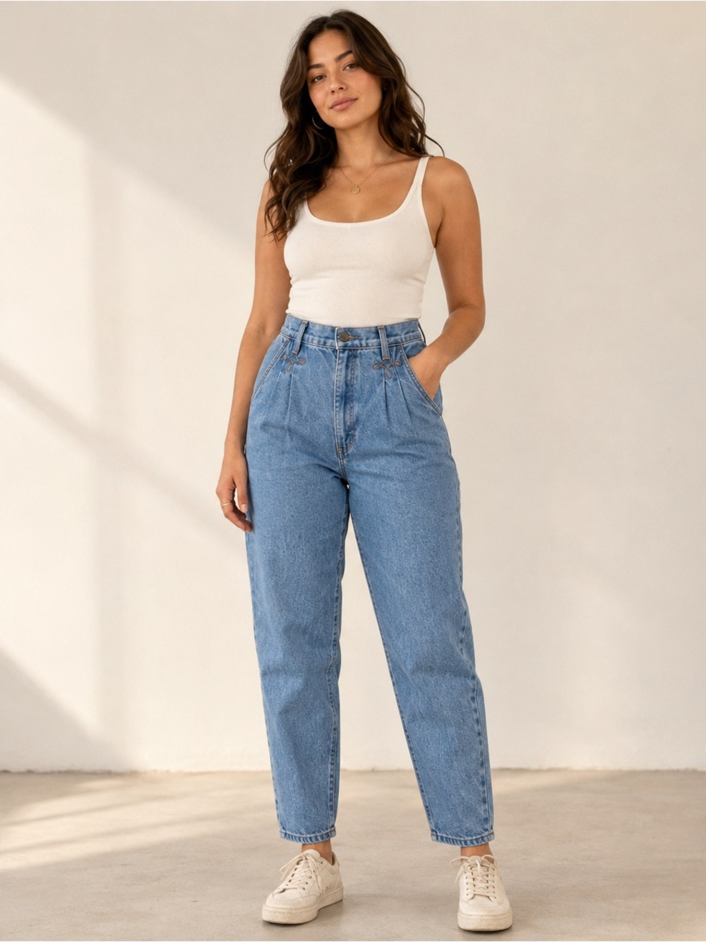 Vintage 90s Backroads Blues Mom Jeans High Waist Made in Canada Size 32” W